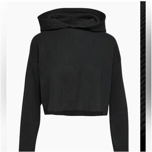 Tna‎ Aritzia Waffle Knit Kinney Pullover Hoodie Sweatshirt Long Sleeve Top Small